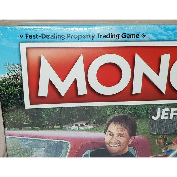 Hasbro Monopoly Jeff Foxworthy Edition Board Game Featuring Redneck Humor - Picture 10 of 12